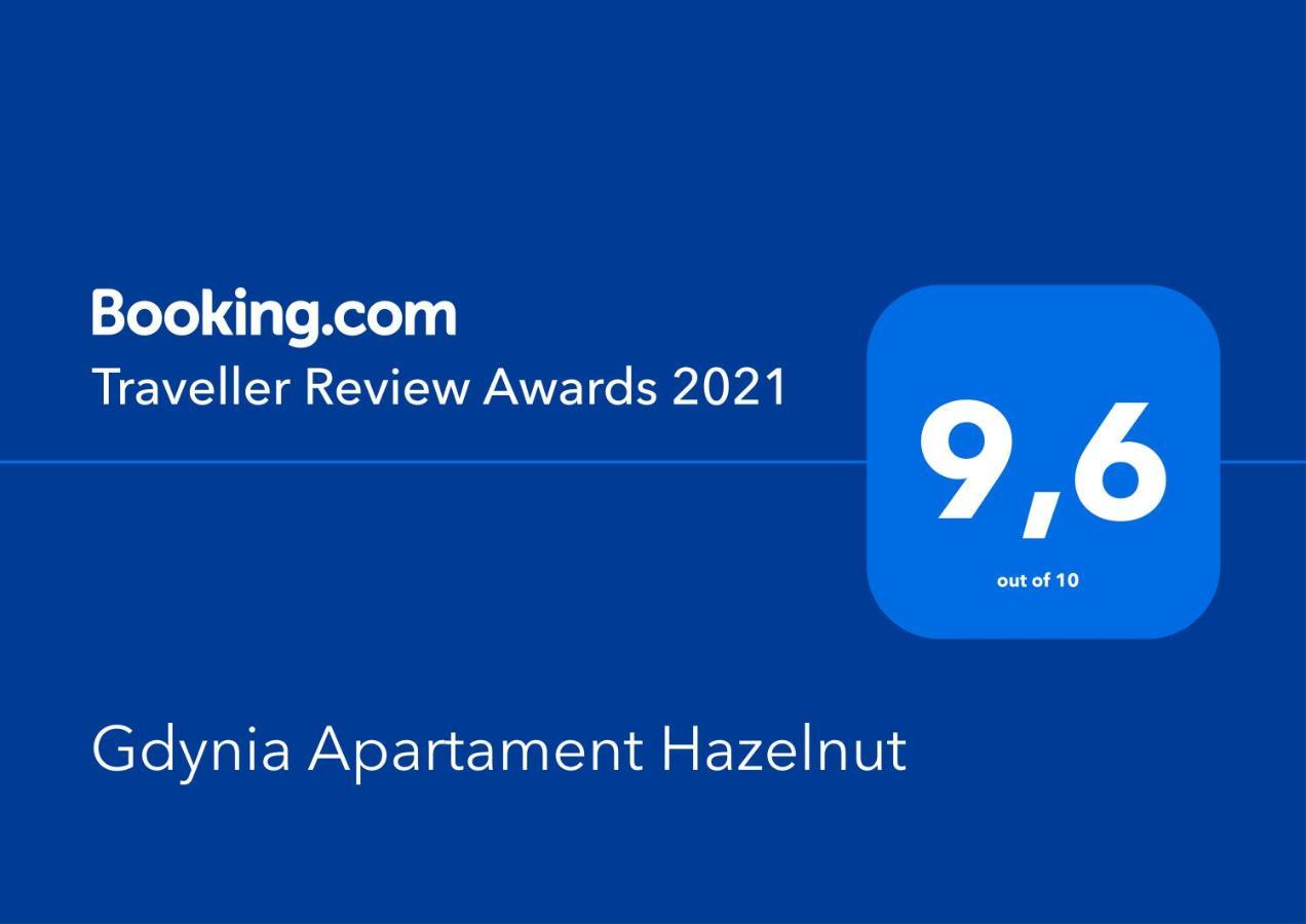 Apartament Hazelnut Apartment Gdynia Bagian luar foto